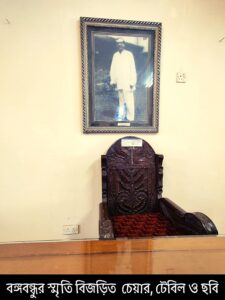Chair of Bangabandhu in Tea museum-min